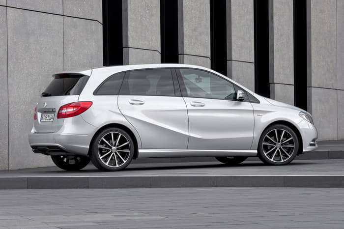 Mercedes B-Class detailed gallery